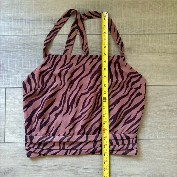 ASTR The Label Mauve Zebra Print Tank Top - Picture 5 of 9